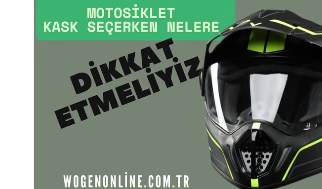 Motor Kaskı Seçerken Nelere Dikkat Edilmeli?