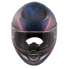 LS2 RAPİD 2 OPTİK FULL FACE KASK MAT MAVİ-MOR