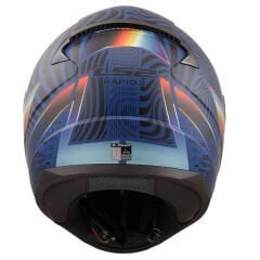 LS2 RAPİD 2 OPTİK FULL FACE KASK MAT MAVİ-MOR