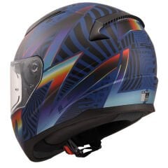 LS2 RAPİD 2 OPTİK FULL FACE KASK MAT MAVİ-MOR