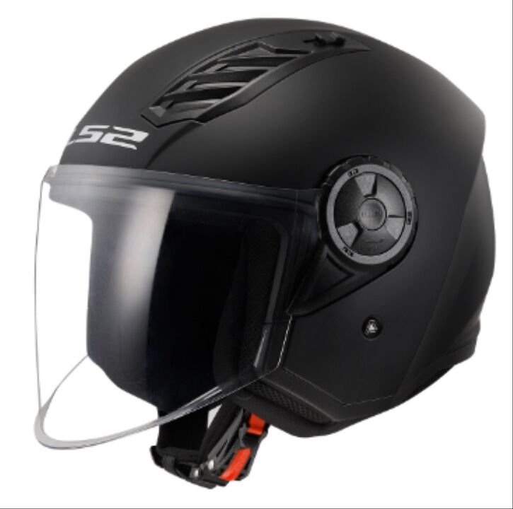 LS2 AİRFLOW 2 YARIM KASK MAT SİYAH