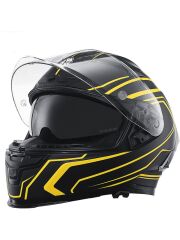 SCOYCO FF-871 FULL FACE KASK GÜNEŞ VİZÖRLÜ FLASH (M)