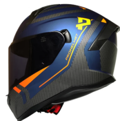 MTS M-910 FULL FACE KASK GÜNEŞ VİZÖRLÜ BLUE (L)