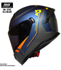 MTS M-910 FULL FACE KASK GÜNEŞ VİZÖRLÜ BLUE (L)