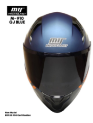 MTS M-910 FULL FACE KASK GÜNEŞ VİZÖRLÜ BLUE (L)