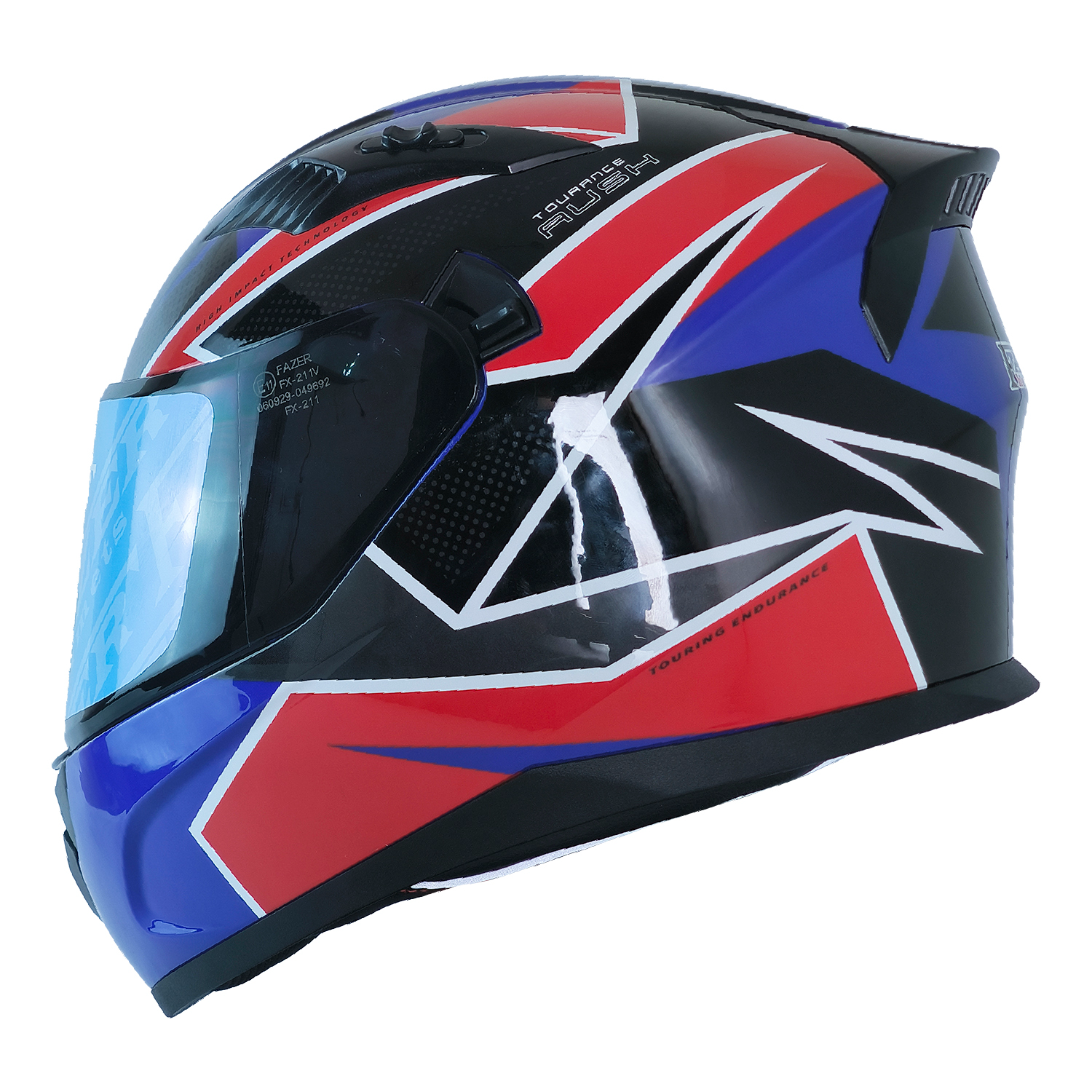 FAZER FX-211 FULL FACE KASK GÜNEŞ VİZÖRLÜ RUSH (L)