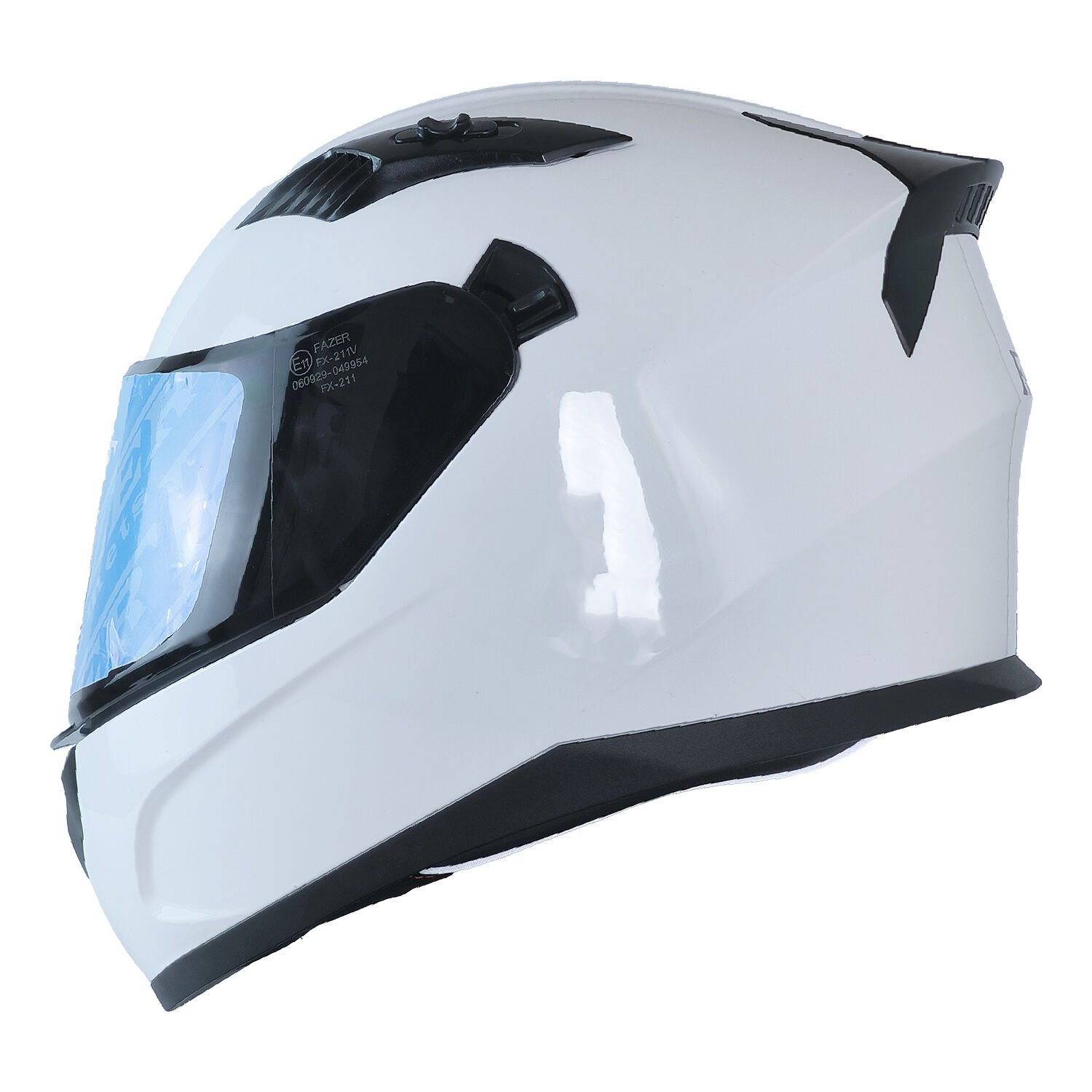 FAZER FX-211 FULL FACE KASK GÜNEŞ VİZÖRLÜ WHİTE (L)