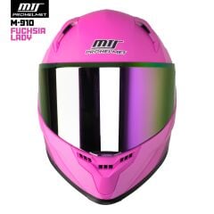 MTS M-910 LADY FULL FACE KASK GÜNEŞ VİZÖRLÜ FUCHSIA (XS)