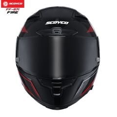 SCOYCO FF-871 FULL FACE KASK GÜNEŞ VİZÖRLÜ FİRE (S)