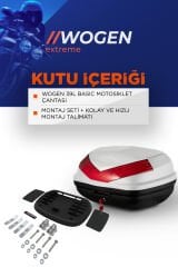 WOGEN WG39 ARKA ÇANTA 39 L BASİC (BEYAZ) + BACAK ÇANTASI HEDİYE