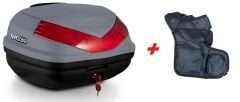 WOGEN WG39 ARKA ÇANTA 39 L PREMİUM (NARDO GRİ) + BACAK ÇANTASI HEDİYE