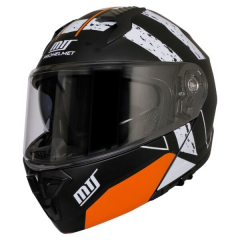 MTS M-966 ÇENE AÇILIR KASK GÜNEŞ VİZÖRLÜ FC5 (L)