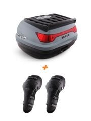 WOGEN WG52 ARKA ÇANTA 52 L BASİC (NARDO GRİ) + KARBON DİZLİK HEDİYE