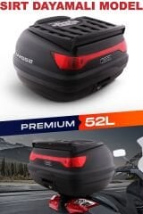 WOGEN WG52 ARKA ÇANTA 52 L SIRT DAYAMALI PREMİUM (SİYAH)