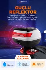 WOGEN WG52 ARKA ÇANTA 52 L SIRT DAYAMALI PREMİUM (BEYAZ)