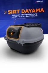 WOGEN WG52 ARKA ÇANTA 52 L SIRT DAYAMALI PREMİUM (NARDO GRİ)