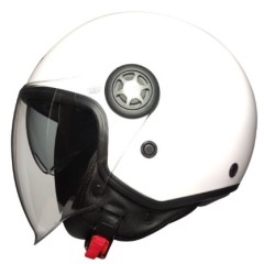FREEM FR-612 YARIM KASK GÜNEŞ VİZÖRLÜ WHİTE (M)