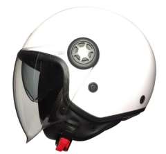 FREEM FR-612 YARIM KASK GÜNEŞ VİZÖRLÜ WHİTE (XL)
