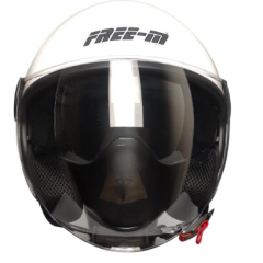 FREEM FR-612 YARIM KASK GÜNEŞ VİZÖRLÜ WHİTE (XL)