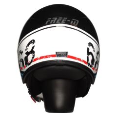 FREEM FR-612 YARIM KASK GÜNEŞ VİZÖRLÜ RETRO (M)