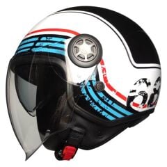 FREEM FR-612 YARIM KASK GÜNEŞ VİZÖRLÜ RETRO (L)