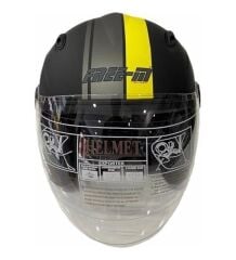 FREEM FR-601 YARIM KASK NEON (L)