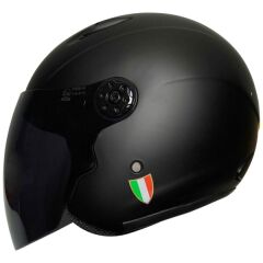 FREEM FR-601 YARIM KASK SİYAH CAMLI NEON (XL)