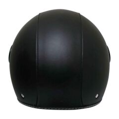 MTS FX-101 LEATHER YARIM KASK DERİ KAPLAMALI MODEL (XL)