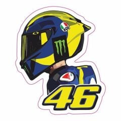 STİCKER 46 10'LU (75 x 90 mm)