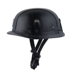 PRO HELMETS KD88 YARIM NAZİ KASK DERİ MODEL (S)