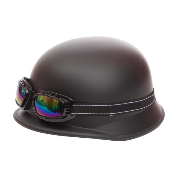 PRO HELMETS 803 YARIM NAZİ KASK MAT BLACK (M)