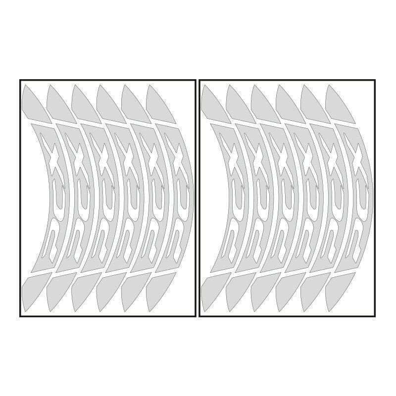 HONDA PCX 125-150 REFLEKTÖRLÜ GRİ BÜYÜK JANT ŞERİDİ (1 SET)