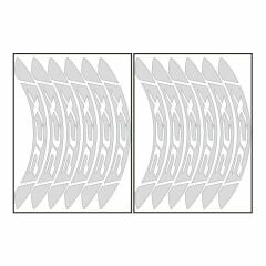 HONDA PCX 125-150 REFLEKTÖRLÜ GRİ BÜYÜK JANT ŞERİDİ (1 SET)