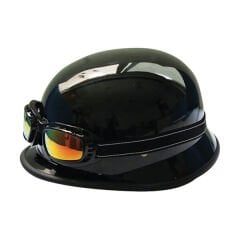 PRO HELMETS 803 YARIM NAZİ KASK BLACK (XL)