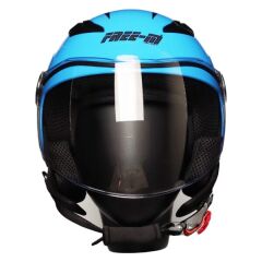 FREEM FR-205 YARIM ÇOCUK KASKI DOG BLUE (S)