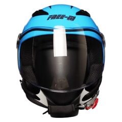 FREEM FR-205 YARIM ÇOCUK KASKI DOG BLUE (M)