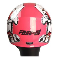 FREEM FR-205 YARIM ÇOCUK KASKI DOG PİNK (S)