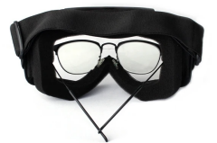 JET KASK MASKESİ SARI