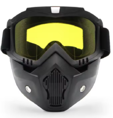 JET KASK MASKESİ SARI