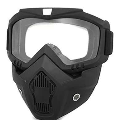 JET KASK MASKESİ ŞEFFAF