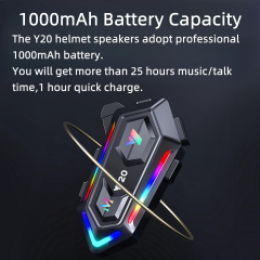 FAZER Y20 İNTERCOM RGB IŞIKLI (YÜKSEK SES ÇIKIŞLI)