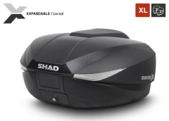 SHAD SH-58X ARKA ÇANTA 46-52-58 LİTRE KAPASİTELİ (CARBON KAPAK)