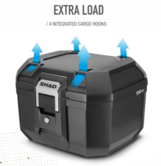 SHAD TR-41 BLACK ARKA ÇANTA 41 LİTRE