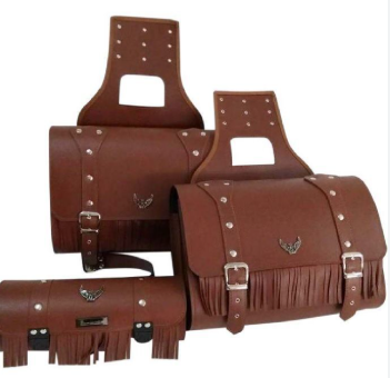 MTS ÜNİVERSAL YD3 YAN DERİ VE ÖN ÇANTA TAKIM 3 LÜ SET (KAHVERENGİ)