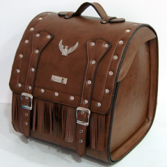 MTS ÜNİVERSAL AD ARKA DERİ ÇANTA KAHVERENGİ