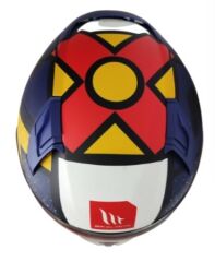 MT FULL FACE KASK FF110 REVENGE 2 LİGHT B7 İNCİ MAVİ (XL)