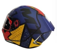 MT FULL FACE KASK FF110 REVENGE 2 LİGHT B7 İNCİ MAVİ (XL)