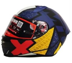 MT FULL FACE KASK FF110 REVENGE 2 LİGHT B7 İNCİ MAVİ (XL)