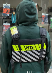 MTS REFLEKTÖRLÜ GÖĞÜS ÇANTASI