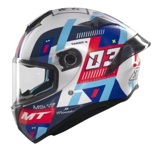 MT FULL FACE KASK FF106B TARGO S SERGİO GARCIA B5 PARLAK (L)
